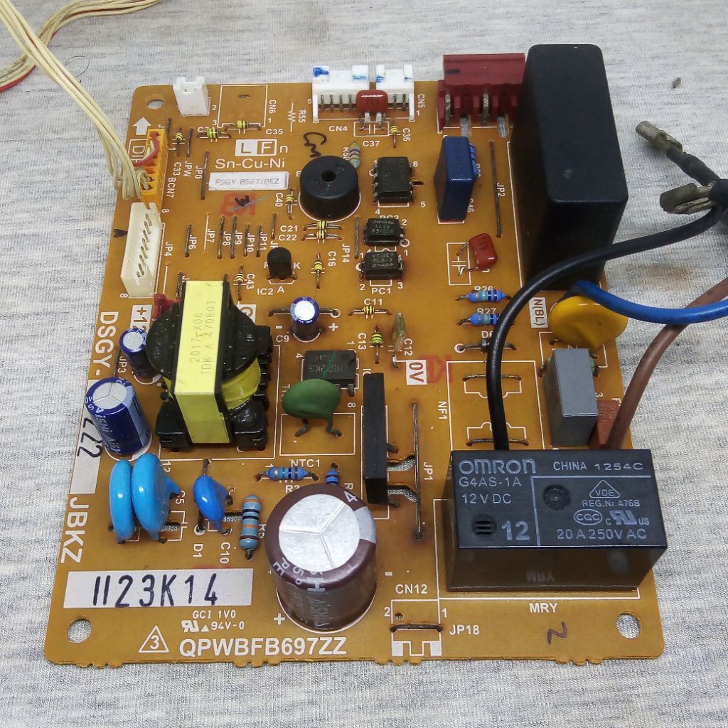 Pcb modul ac sharp jetstream ah-a5pey ah-a7pey ah-a9pey