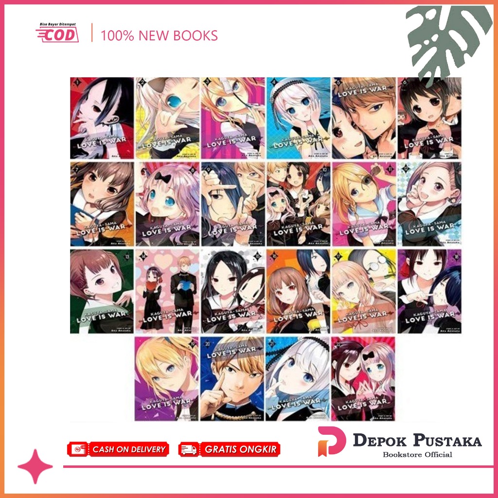 Kaguya-sama: Love Is War (manga), Vol. 1-28