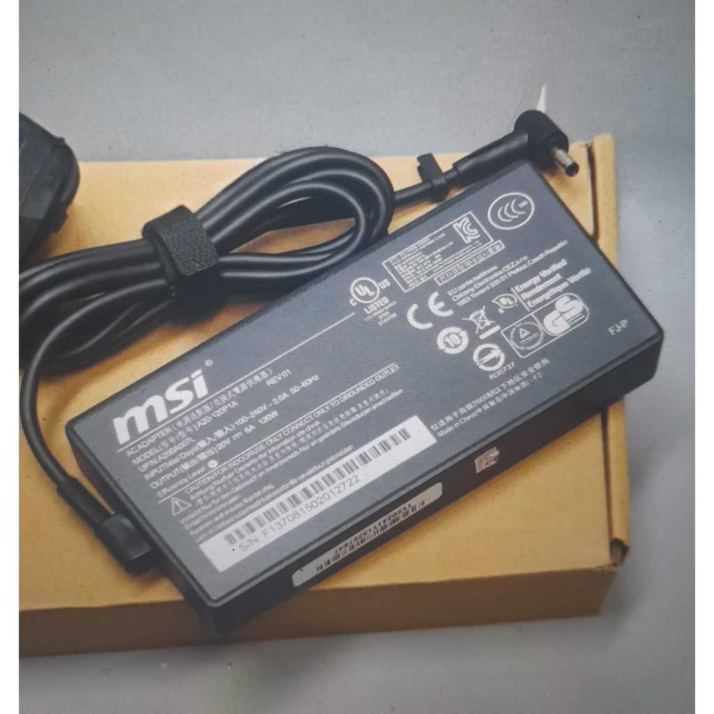 Charger MSI GF63 Thin 11UC 11SC 11UCX-1424US MS-16R5 20V 6A