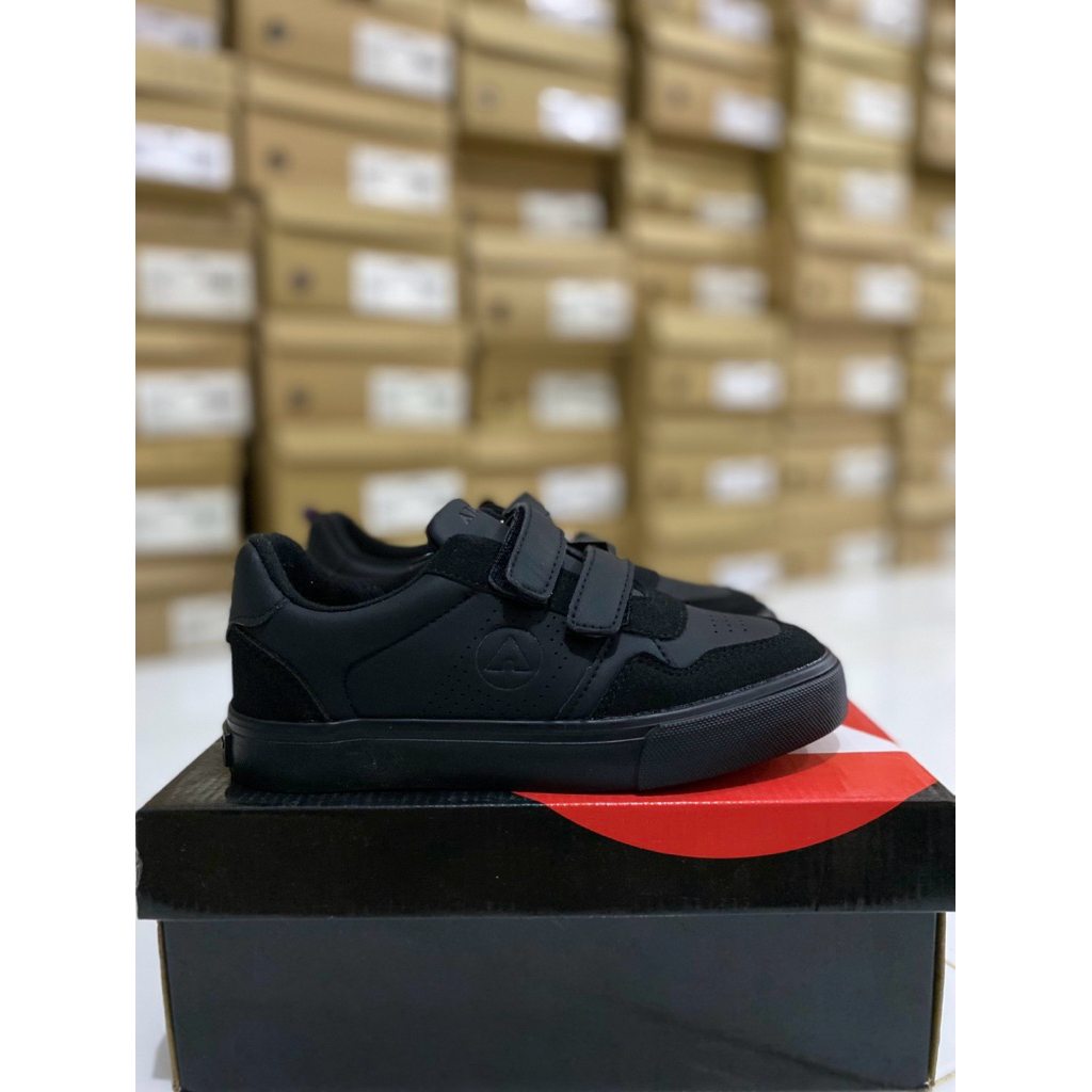 AIRWALK JR SHOES SEPATU ANAK AIRWALK BLACK