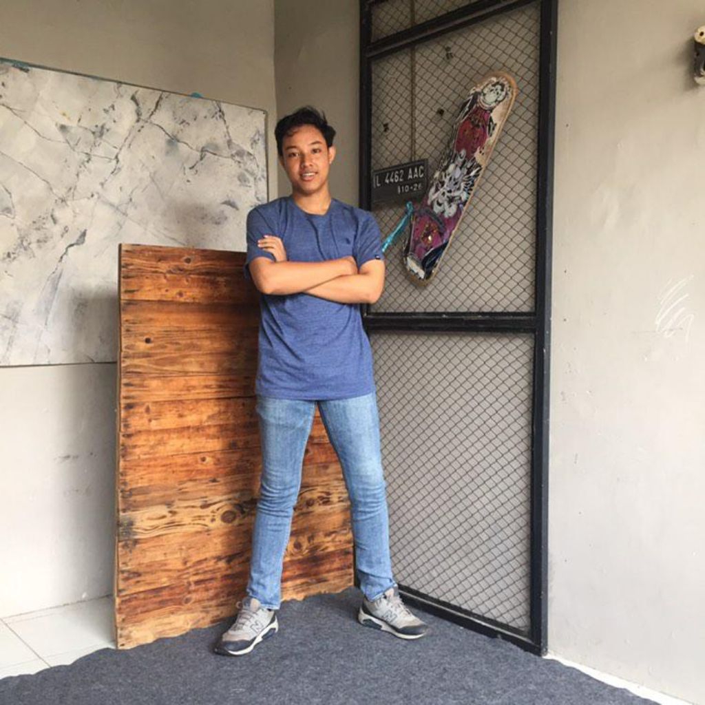 Celana Panjang Jeans Denim Fashion Pria Reguler Fit Original Brand 1996