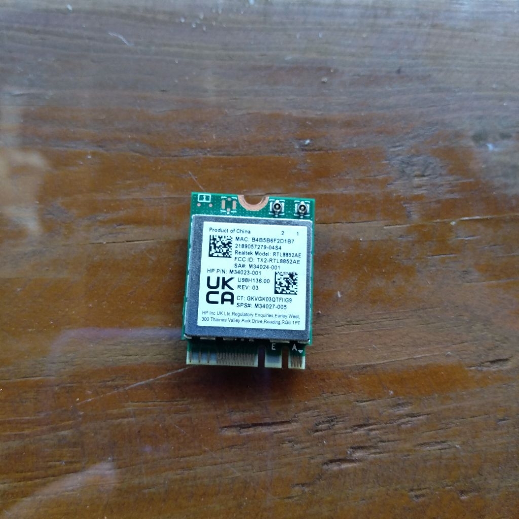 wifi card laptop hp pavilion aero 13 be