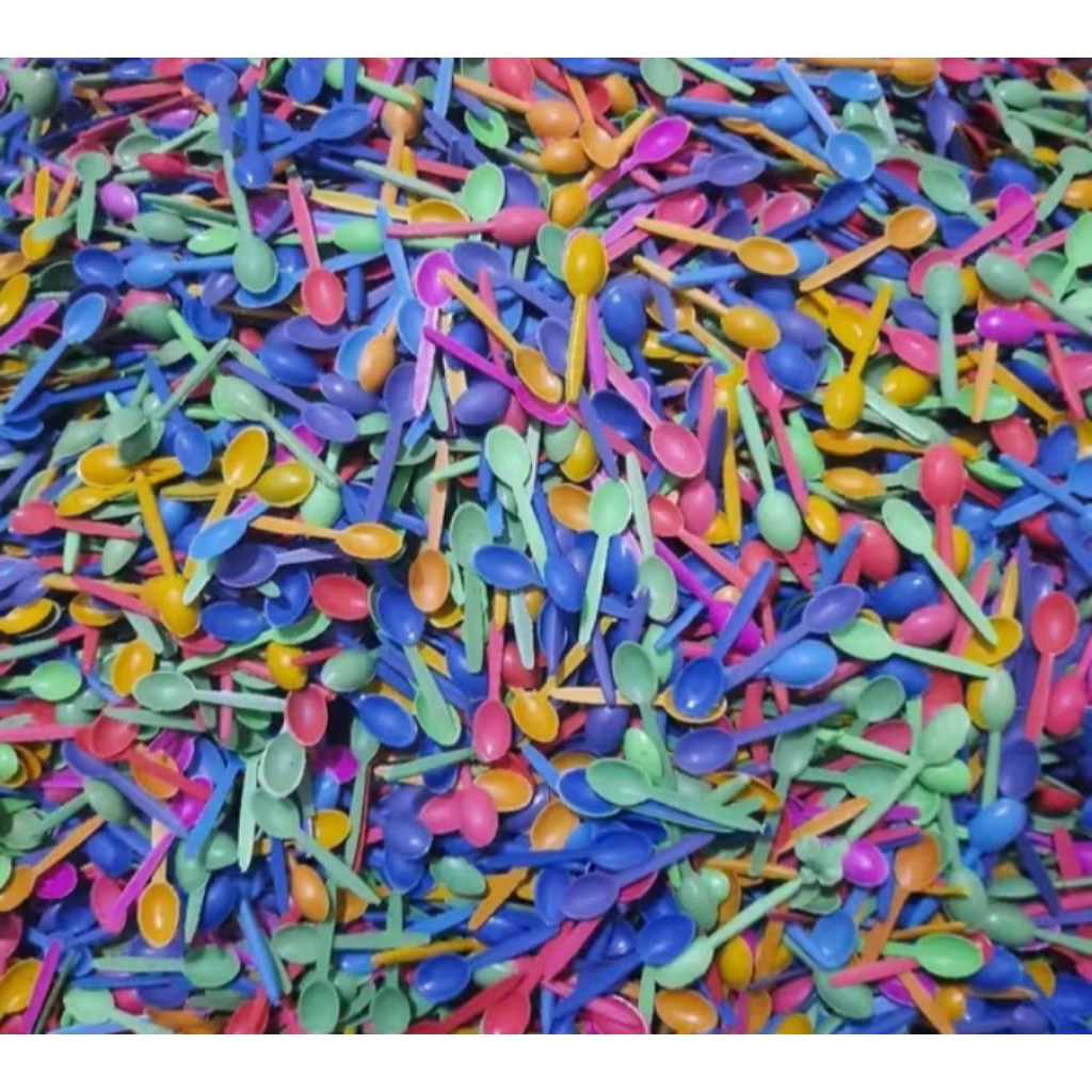 250 gram (-+1500pcs) sendok mini ,sendok kecil,sendok cup,sendok coklat meses