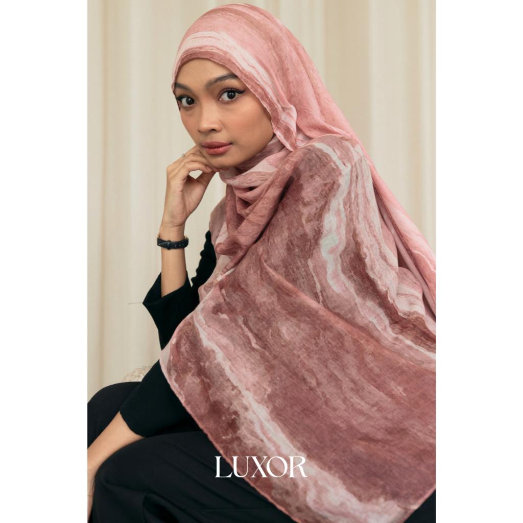 LUXOR - Printed Cotton Modal Pashmina
