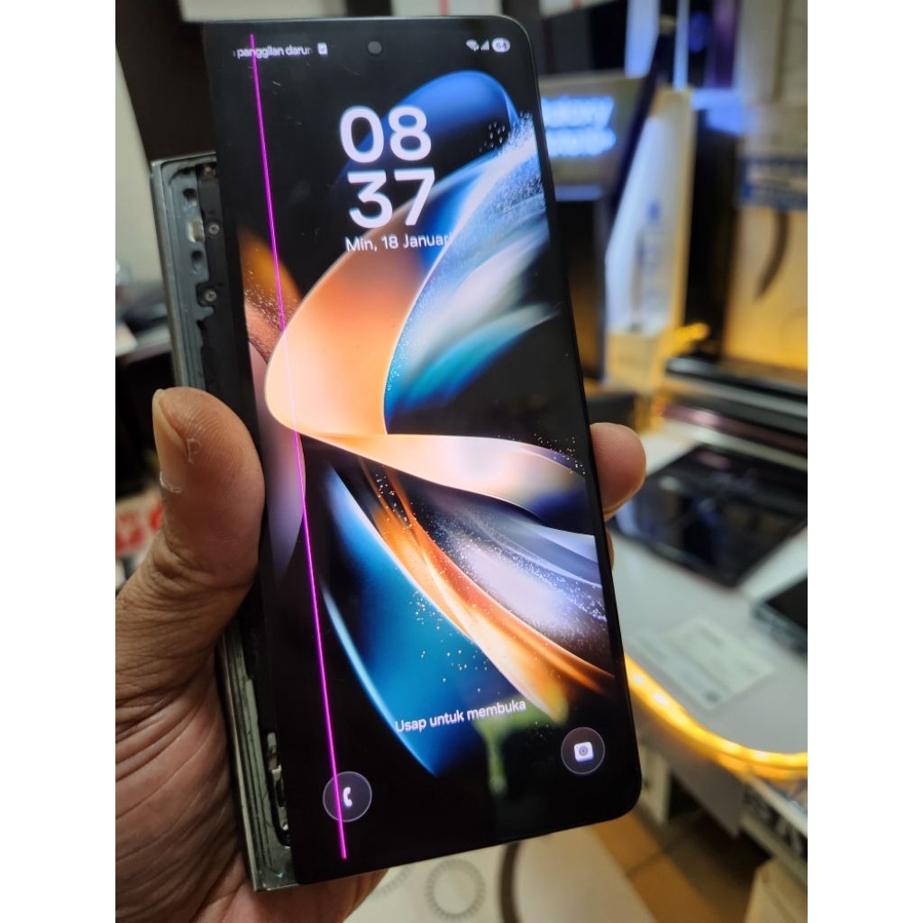 lcd samsung galaxy z fold 4 mulus minus line 1