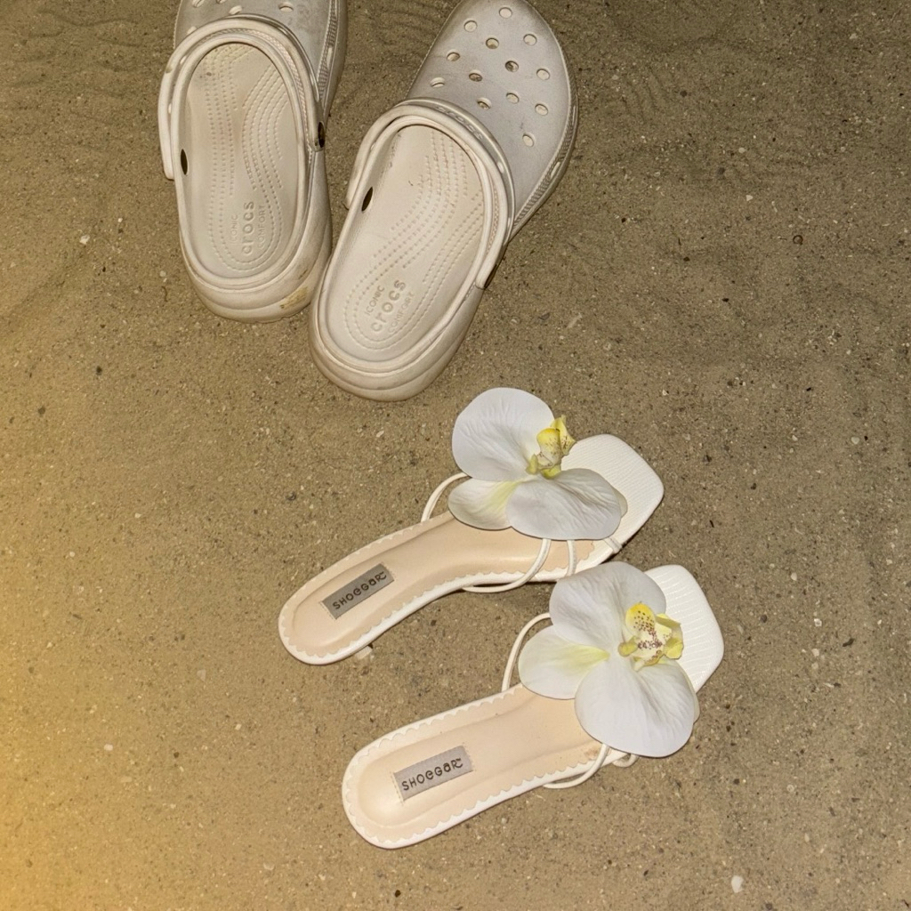 preloved shoegar eden flower heels SIZE 36