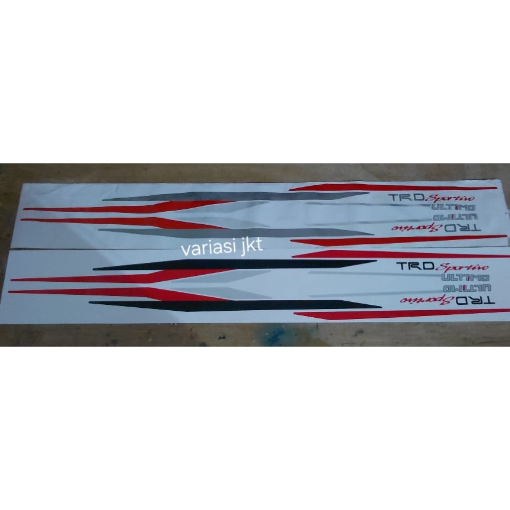 stiker stiker trd sportivo rush sportivo ultimo rush