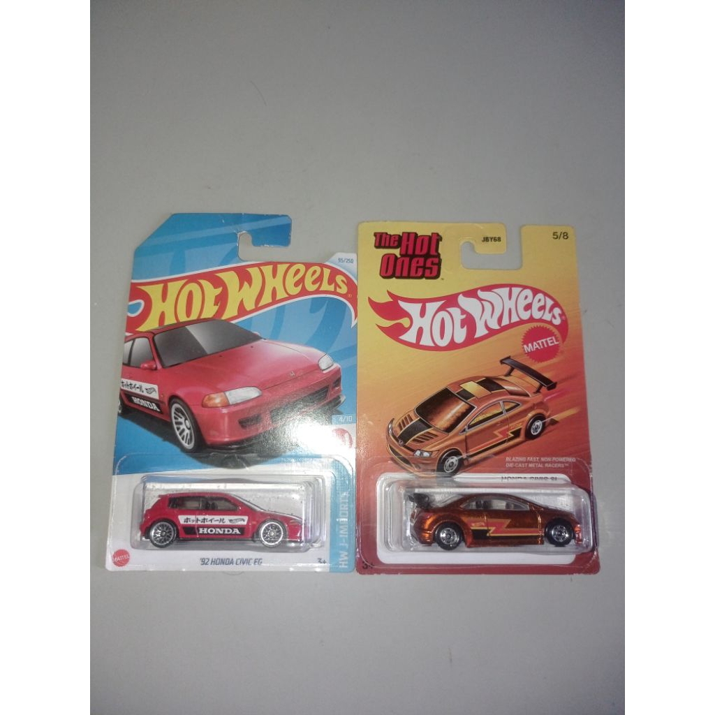 Hotwheels Civic EG & Civic SI