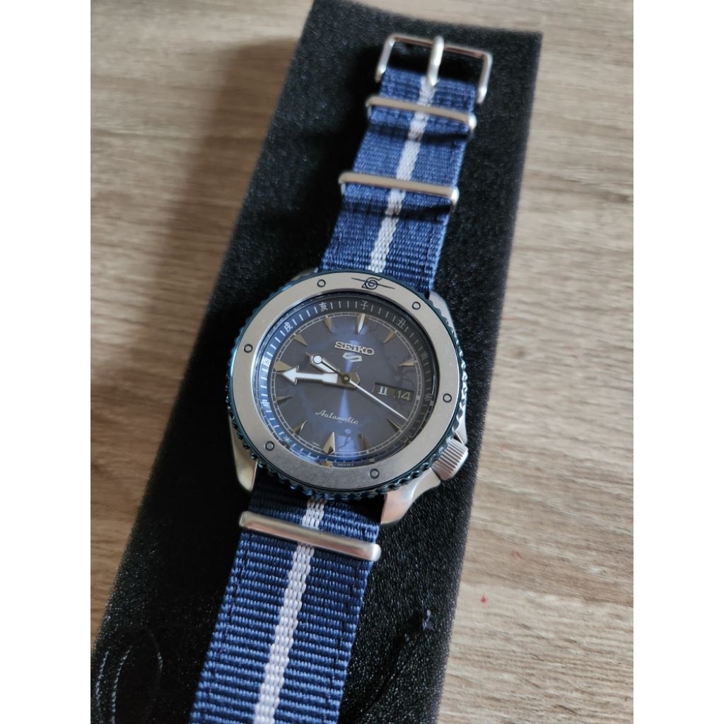 Jam Tangan Seiko 5 Sports SRPF69K1 SRPF69 Naruto x Boruto