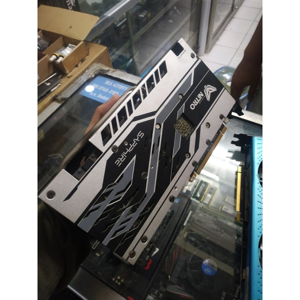 Vga Sapphire nitro rx 580 8gb 2nd normal