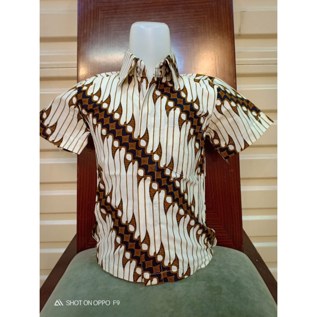 Bakul Batik, Kemeja Batik Anak lengan pendek