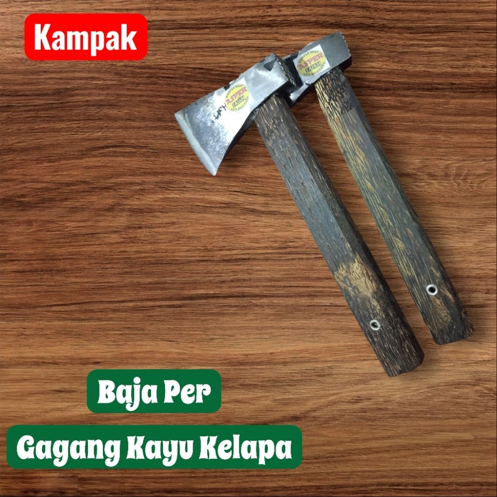 Kampak Baja Per ukuran kecil untuk merapikan beton dan kayu