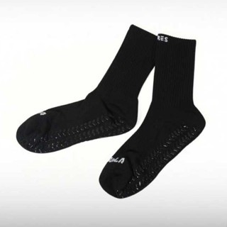 AYRES Kaos Kaki Pendek Anti Slip Polos Hitam Putih Original Sepak Bola Futsal