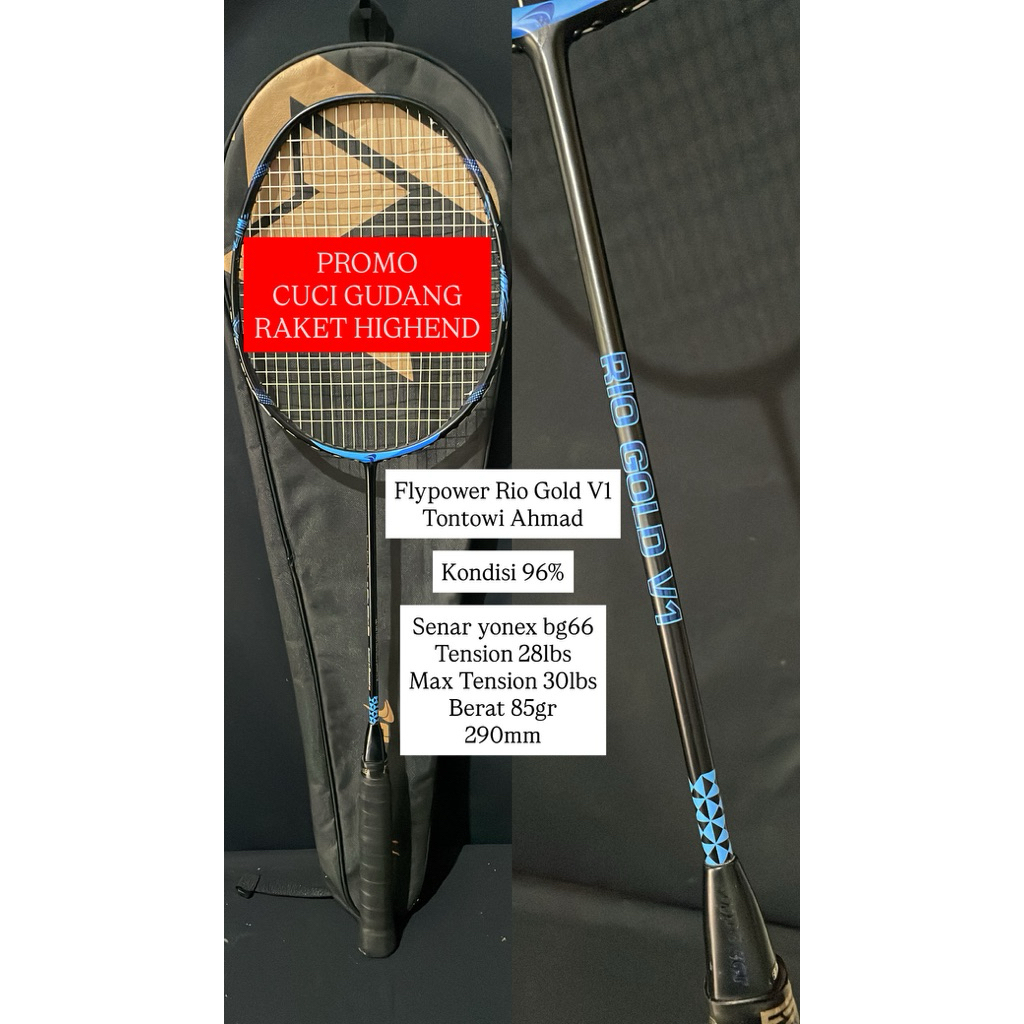 Flypower Rio Gold V1 (Tontowi Ahmad)