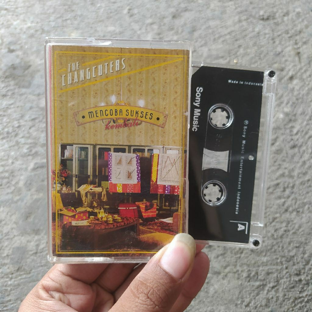 Kaset Pita The Changcuters - Mencoba Sukses Kembali