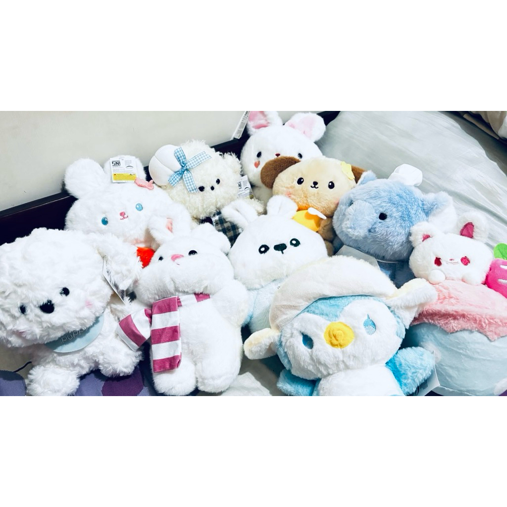 NEW BONEKA OHSOME FUNIFUN | KKV Karakter | Kelinci Anjing Kucing Gajah Beruang Babi Bebek Capybara