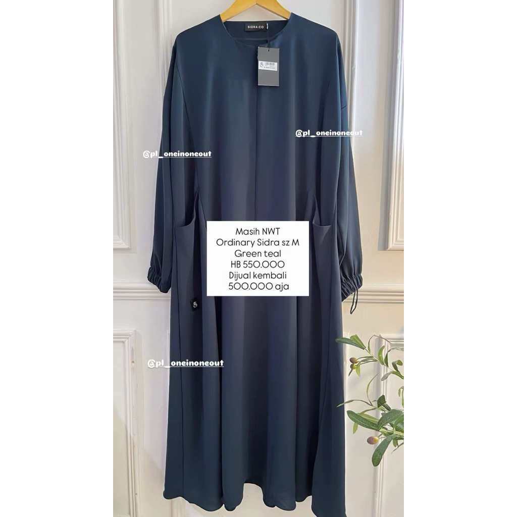gamis sidra/set gamis MO dan fk chiffon