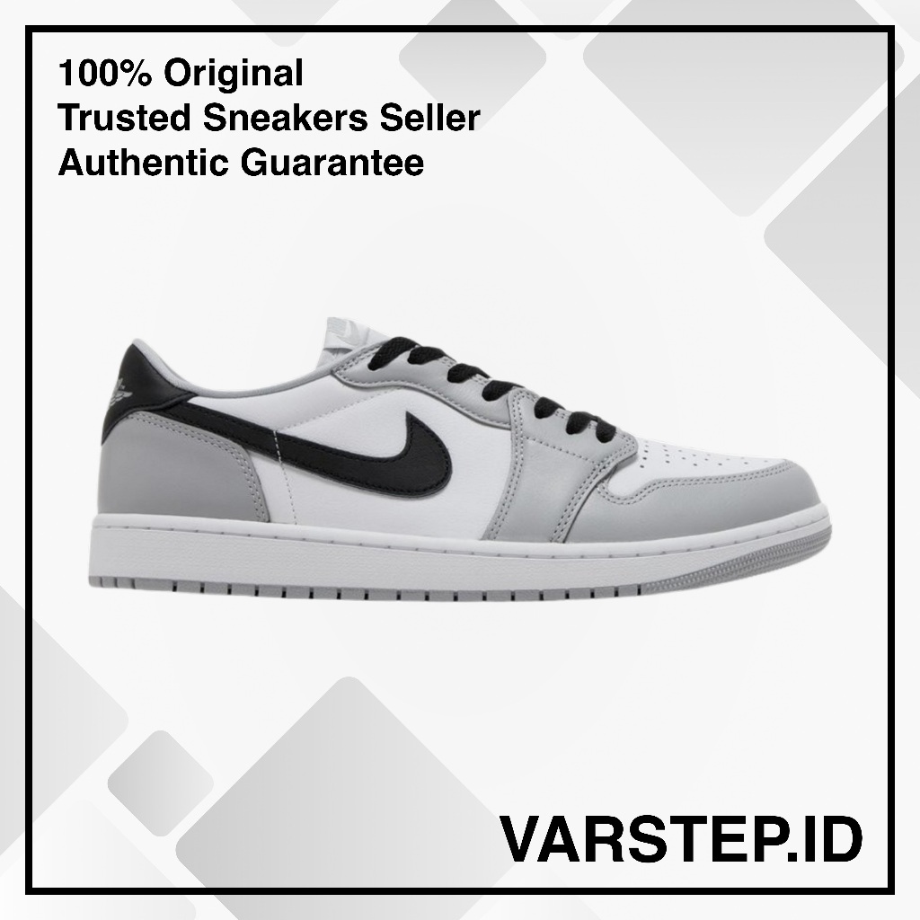 Jordan 1 Low OG Barons Wolf Grey 100% Original