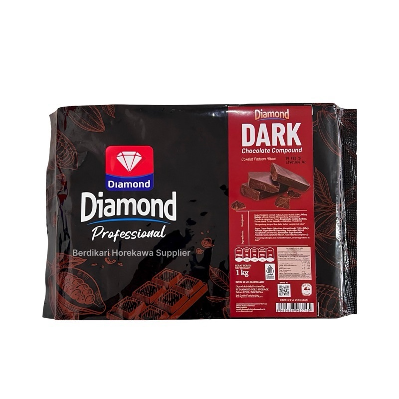 DIAMOND DARK CHOCOLATE COMPOUND 1 KG