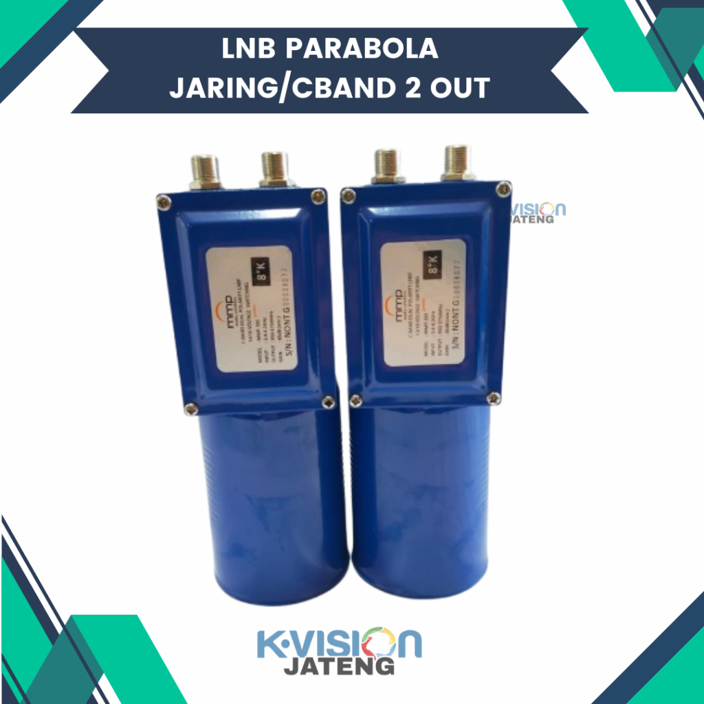 MMP LNB Parabola Jaring atau Cband 2 Out/LNB Cband Dua Out