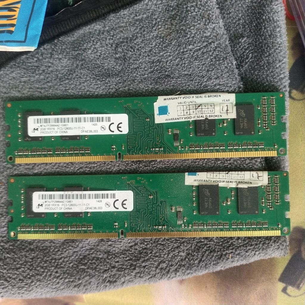 ram micron 4gb kit 2x2gb ddr3 pc3-12800 longdimm normal 2 4gb 4 8 8gb ddr 3 pc3 12800 pc komputer me
