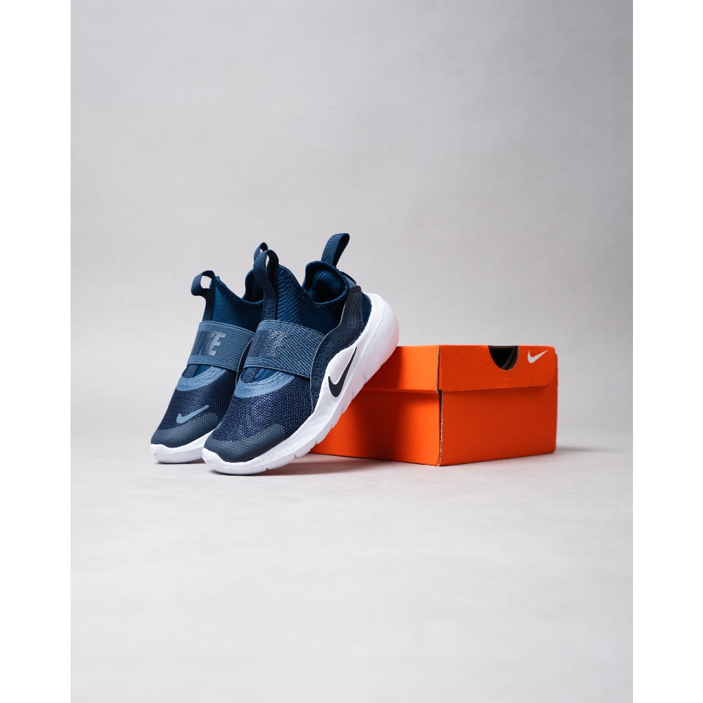 Sepatu Anak / Flex Runner 4 - Midnight Navy Void Black