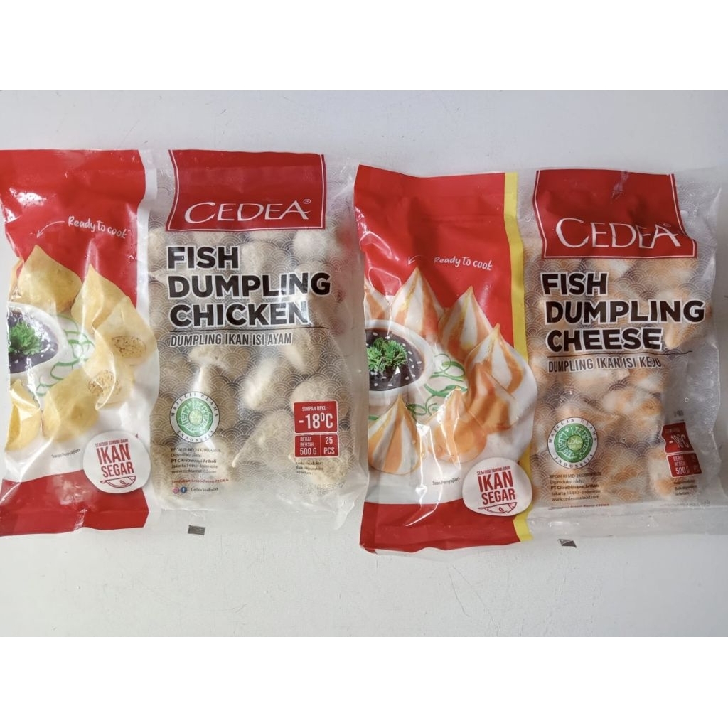 CEDEA DUMPLING 500GR/DUMPLING KEJU/DUMPLING AYAM
