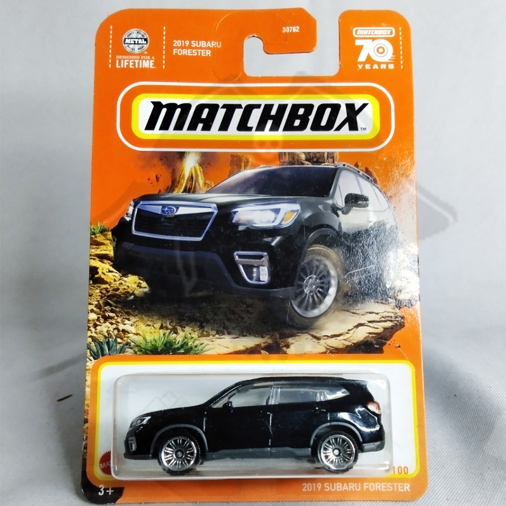 DIECAST MATCHBOX REAL CARS 2019 SUBARU FORESTER, MATCHBOX SUBARU