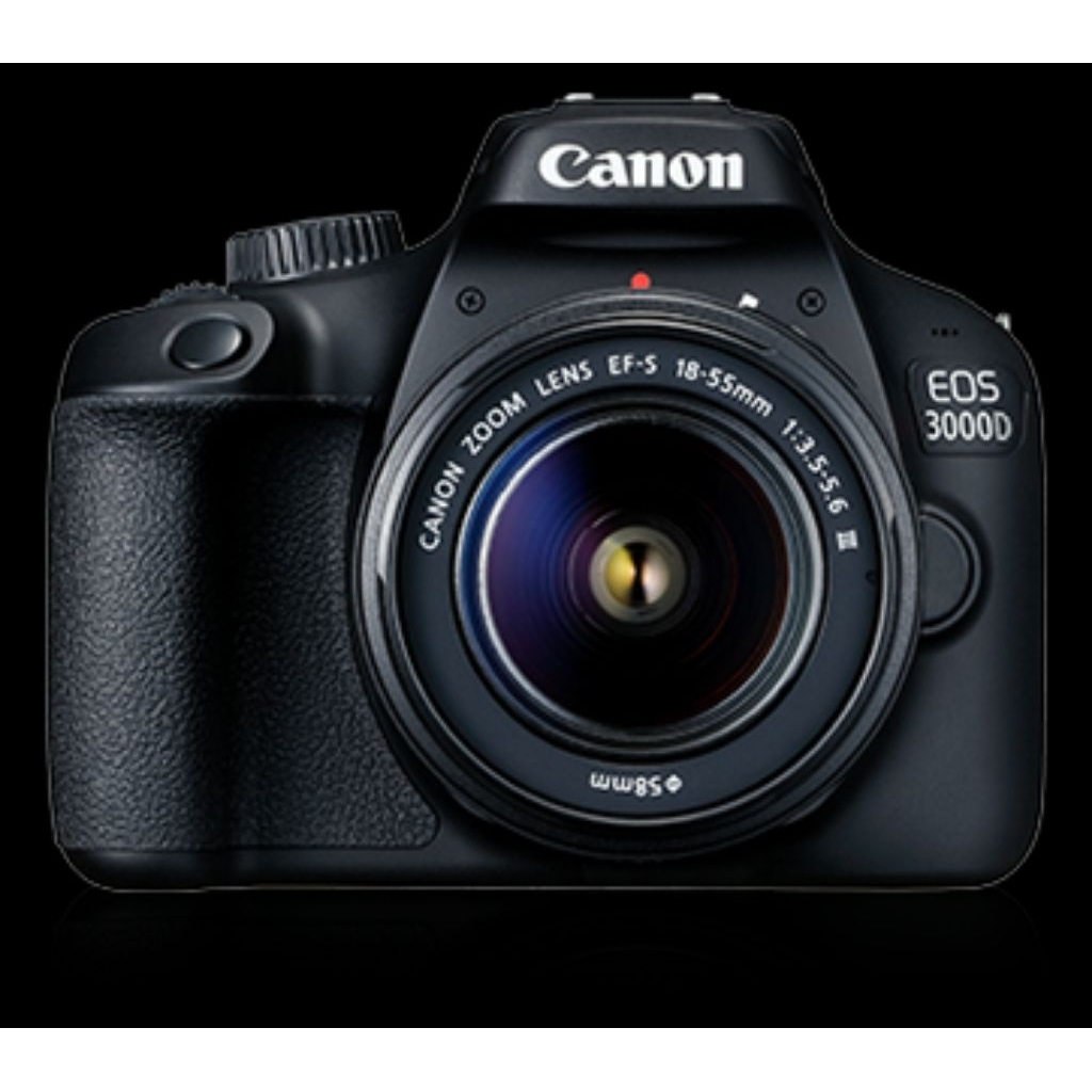 Canon EOS 3000D 18-55mm Wifi Kamera DSLR Kamera Second Like New Fullset