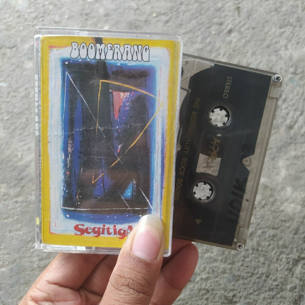 Kaset Pita Boomerang - Segitiga