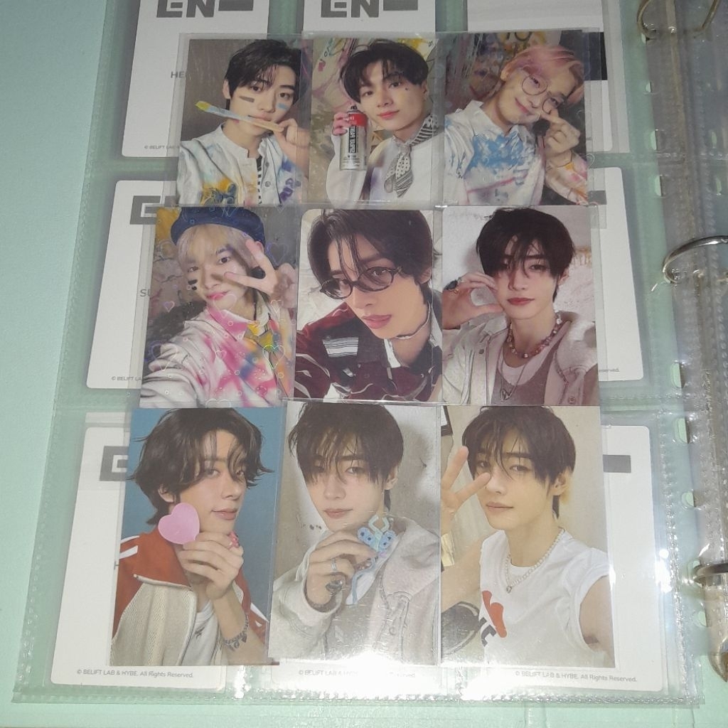 PC OFFICIAL JAY JAKE SUNGHOON SUNOO NI-KI MELET YETIMAL POB KKT ROMANCE UNTOLD R:U ENNIV 1ST ARCANUM