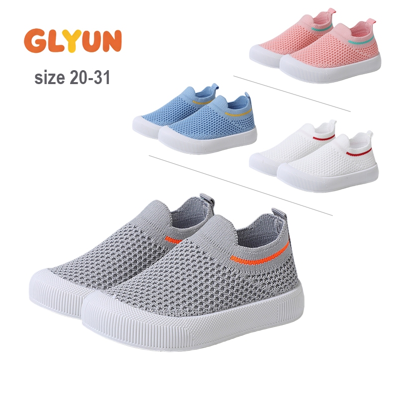 Sepatu Slip-On Anak Rajut (Mesh) Breathable - Nyaman, Ringan, Sol Fleksibel