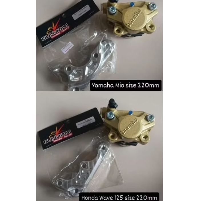 kaliper brembo rukus uk220mm mio/wave Original thailand