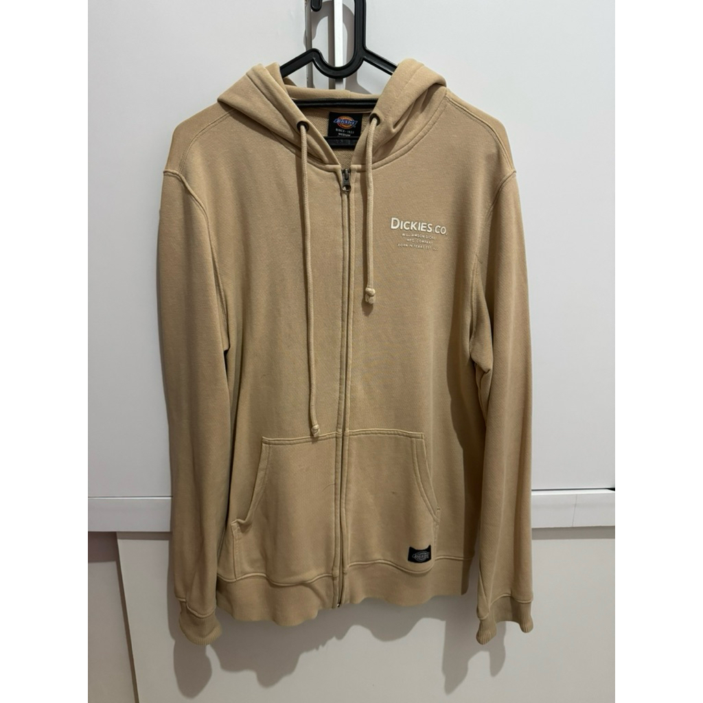 Jaket Hoodie Dickies Beige Preloved