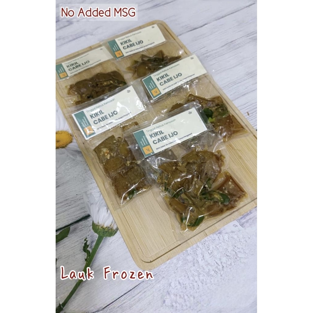 Lauk Frozen kikil Cabe ijo