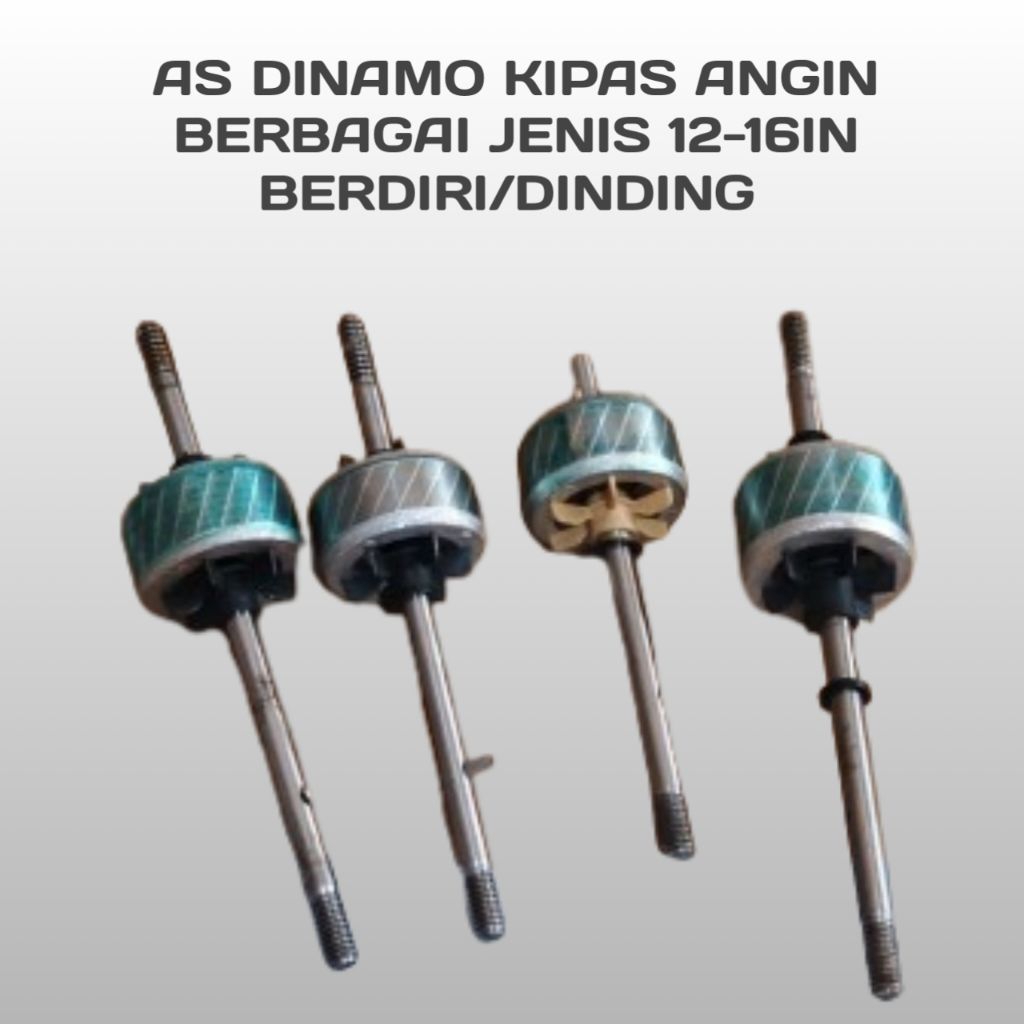 AS DINAMO KIPAS ANGIN BERBAGI JENIS & UKURAN