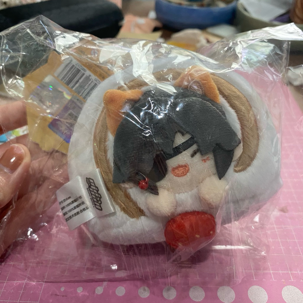 Minidoll Tian Guan Ci Fu TGCF Merch Hua Cheng Bag Charm Roll Cake