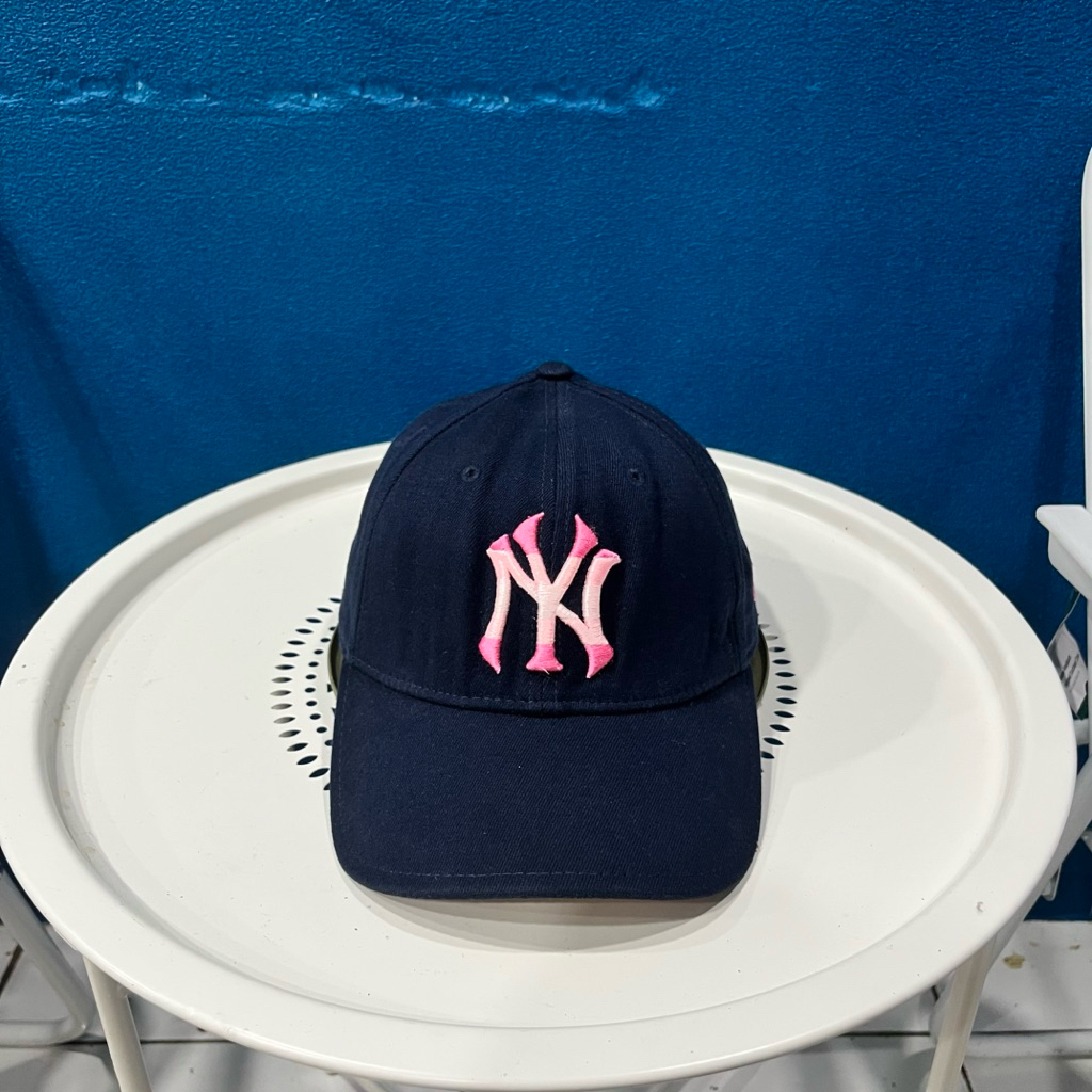 Topi baseball MLB x new era NY pink second original