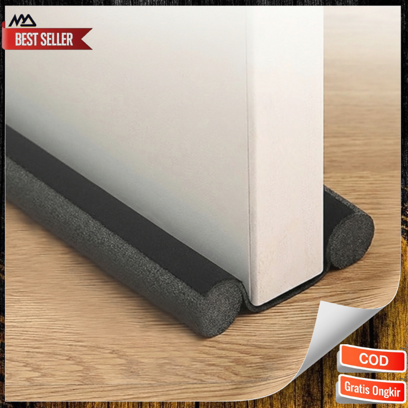 Lis bawah pintu / Lis Penghalang Debu Serangga Bawah Pintu Bottom Seal 93 cm / Seal bawah pintu