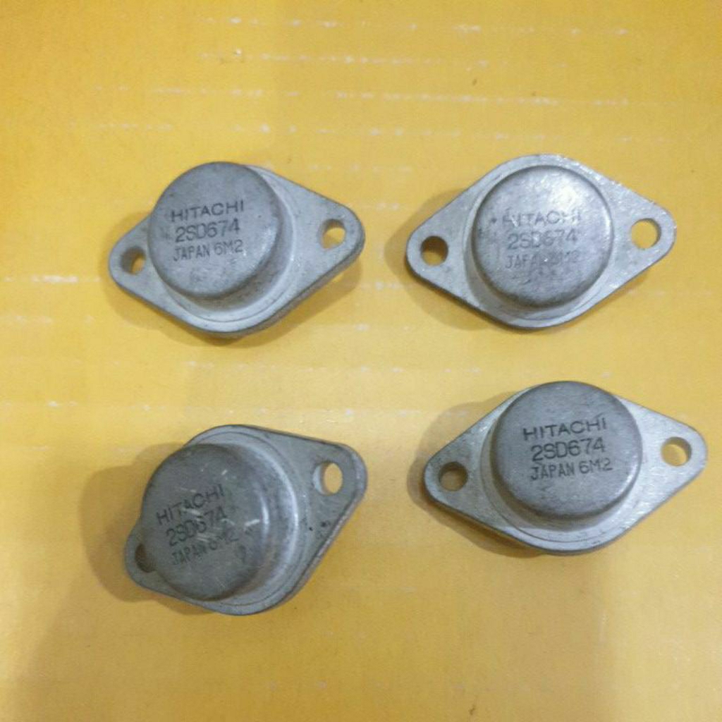 2SD 674 HITACHI TRANSISTOR JENGKOL NPN ASLI ORI