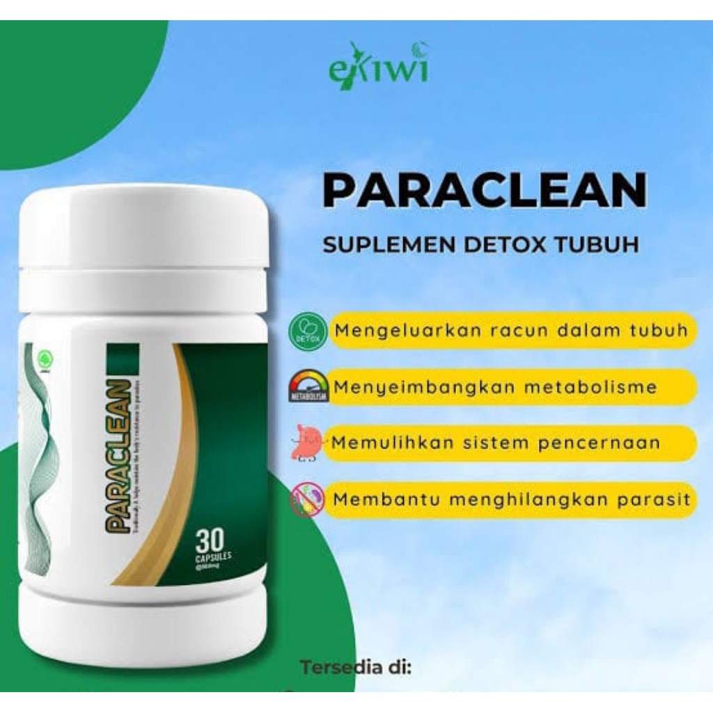 PARACLEAN ASLI ORIGINAL OBAT ANTI PARASITPEMBASMI CACING TUBUH AMPUH NYATA HASILNYA