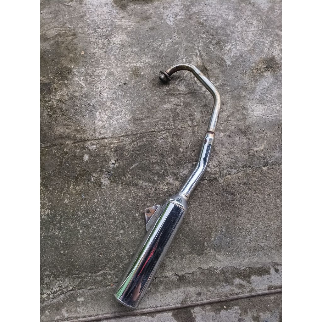 KNALPOT TIGER LAMA ORIGINAL COPOTAN/ORIGINAL LEPASAN
