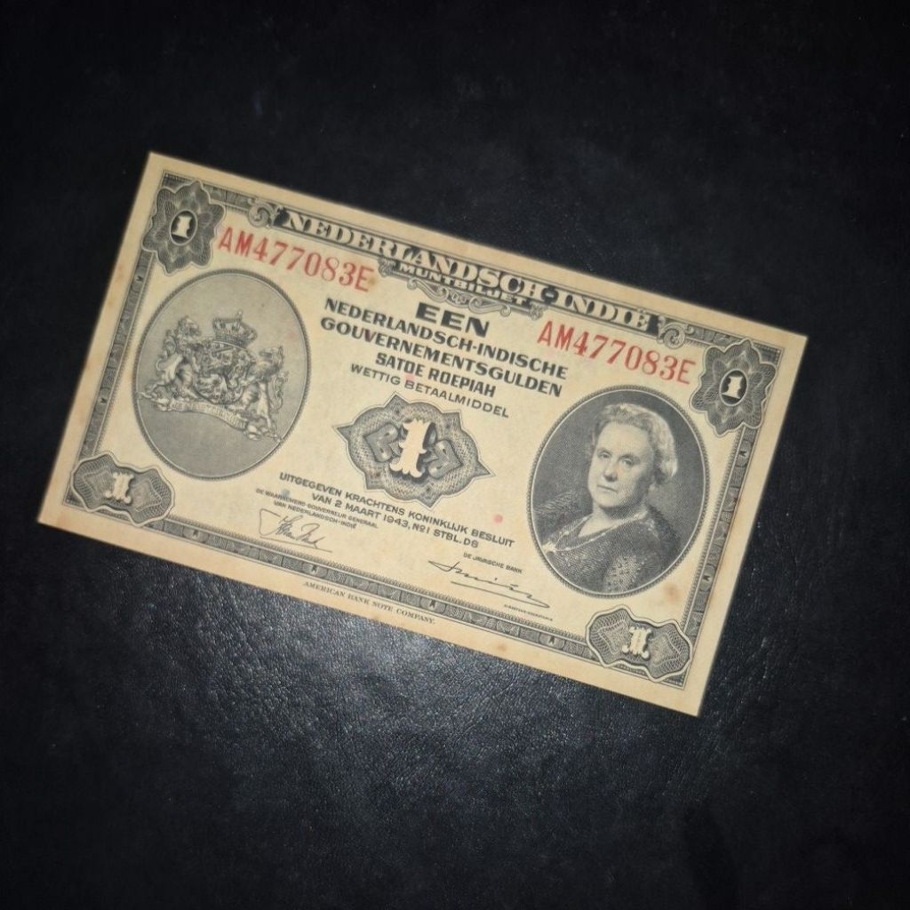 Uang Kuno NICA Pecahan 1 Gulden