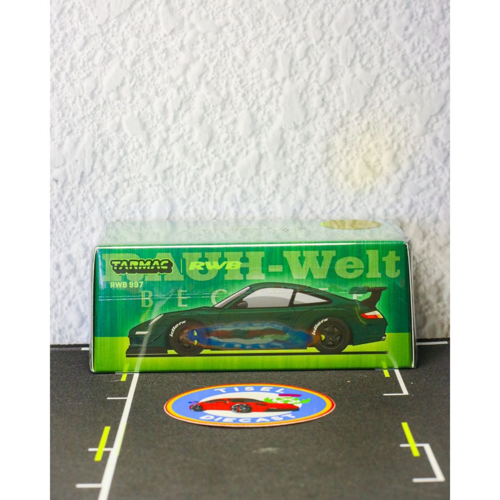 Tarmac Works RWB Porsche 997 Green Indonesia Diecast Expo XII Limited