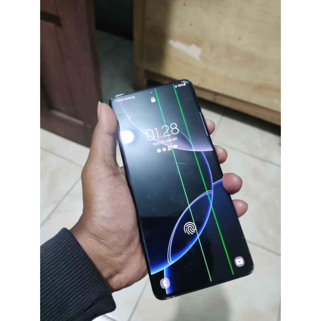 lcd s21 ultra minus garis