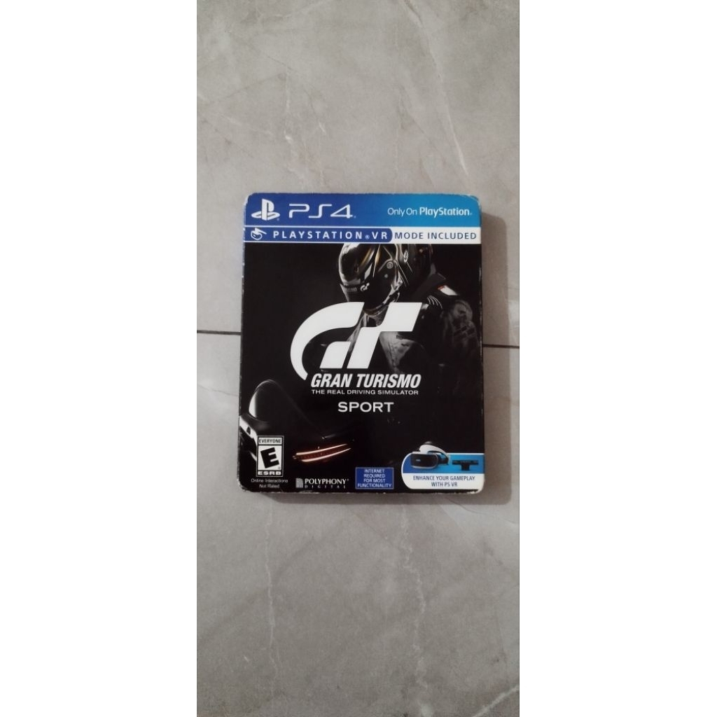 GRAN TURISMO SPORT STEELBOOK EDITION PS4 SECOND