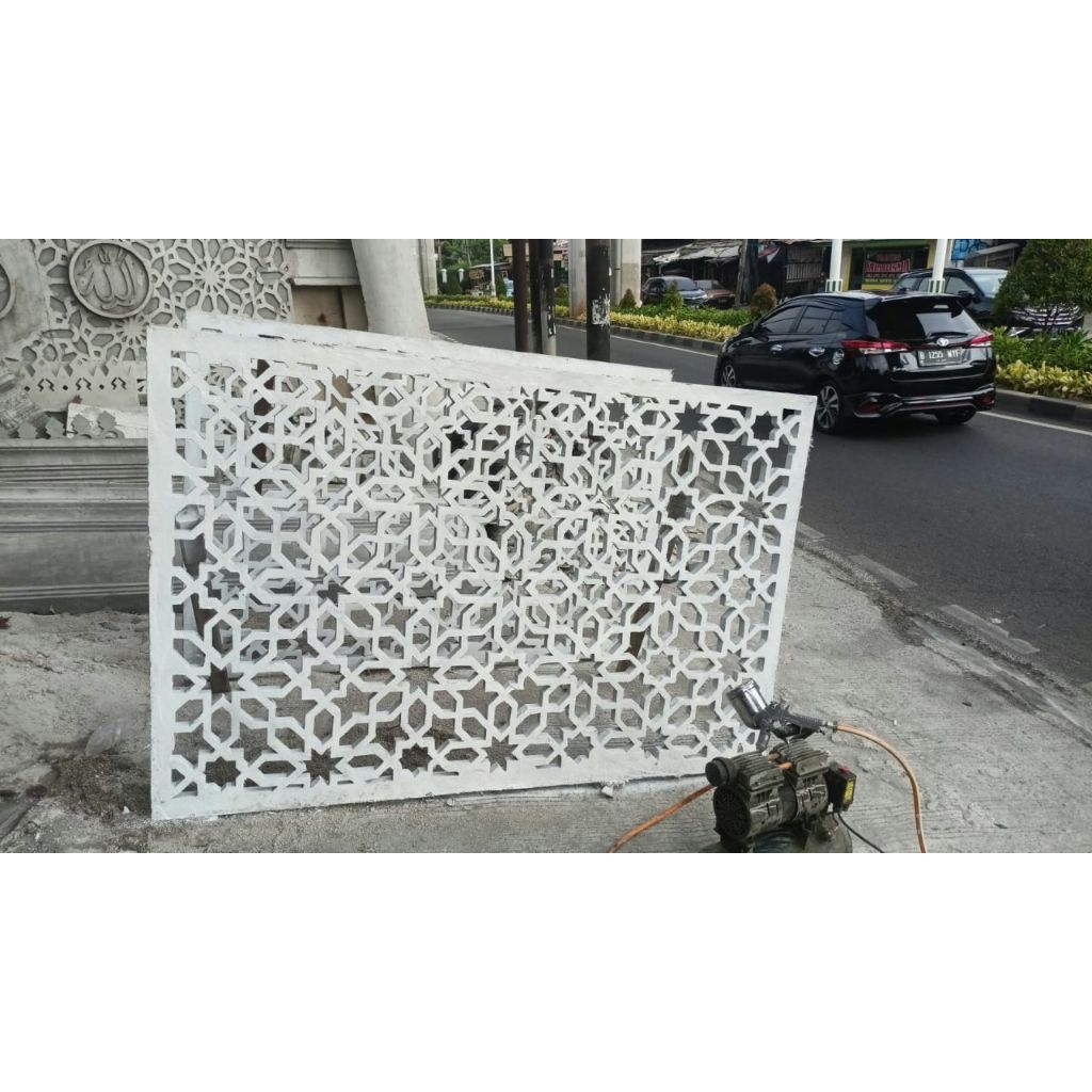 GRC Krawangan Rumah Minimalis | Motif Krawangan Terbaru