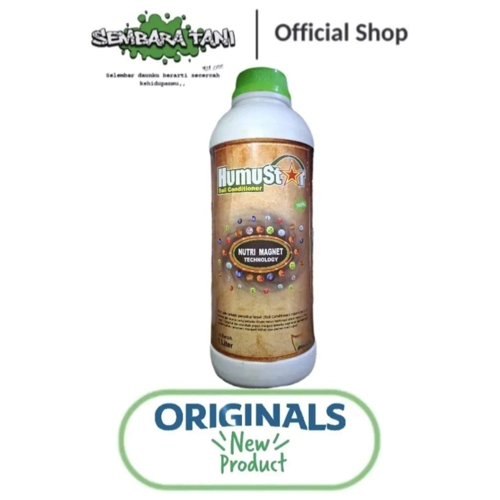 HUMUSTAR 1L | SOIL CONDITIONER | PEMBENAH TANAH NUTRI MAGNET