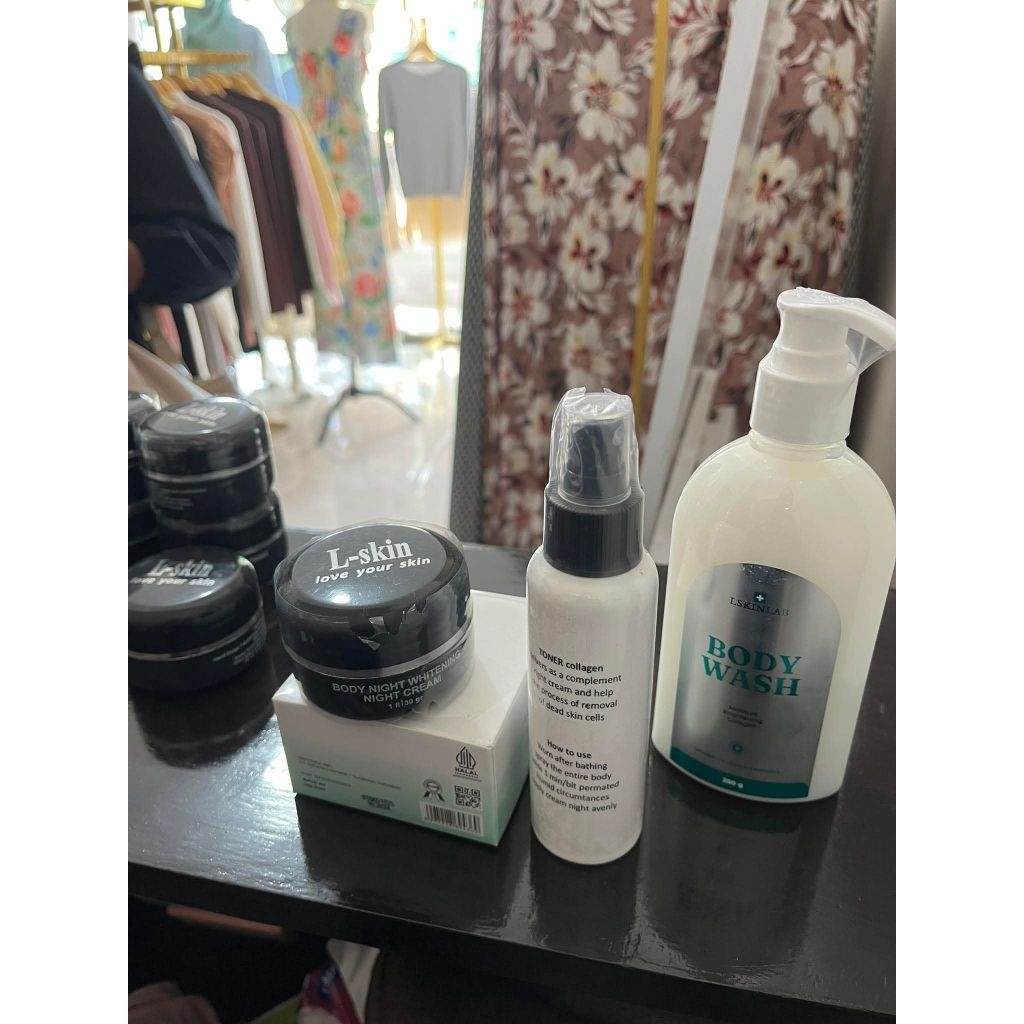 L SKIN PAKET BADAN GLOWING