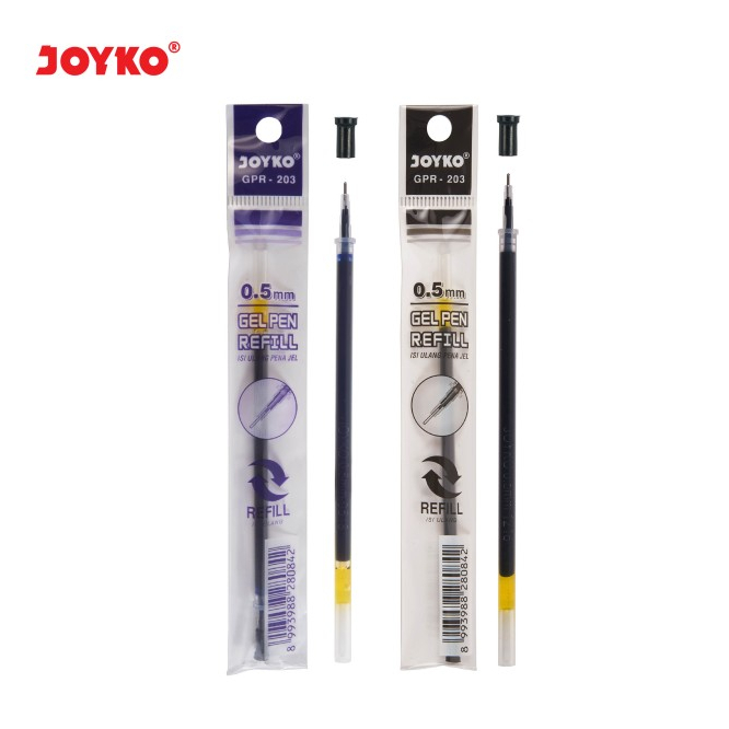 *1 Kotak* Refill Tinta Pulpen 0.5mm Joyko / Isi Ulang Tinta Pulpen / Refill Gel Ink Pen Gel 0.5mm Jo